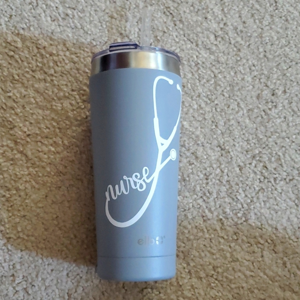 Gray Tumbler "Nurse"